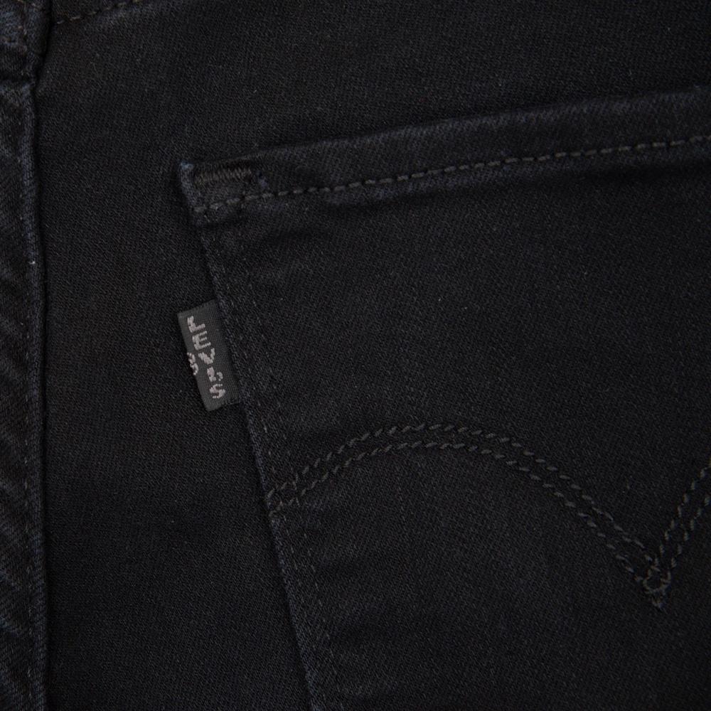 NWOT Levi’s 724 HIGH RISE STRAIGHT FIT WOMEN'S JEANS in Black - Picture 6 of 10